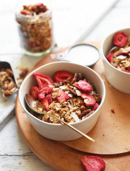 Granola Tradicional Morango - 100% Natural