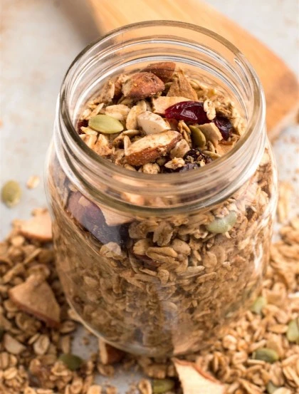 Granola Tradicional Maçã e Canela - 100% Natural