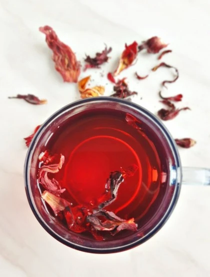 Chá de Hibiscos - Flor