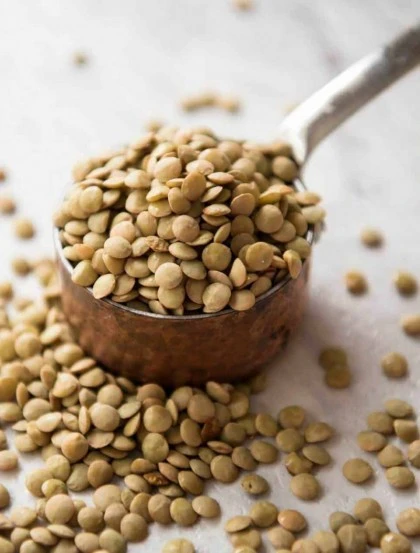 Lentilha Verde Seca - Bagas