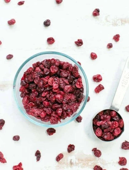 Rote Preiselbeeren - Dehydriert