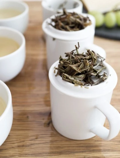 Chá Branco Pai Mu Tan - Folhas